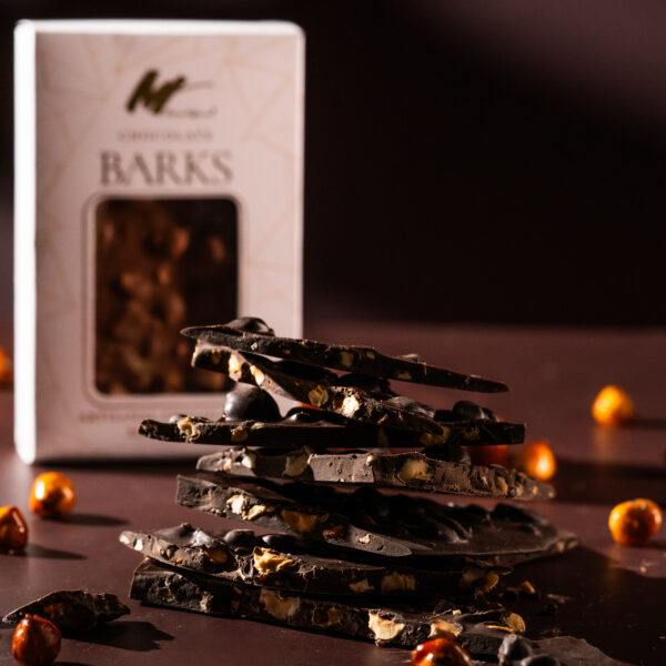 Dark Chocolate Hazelnut Bark