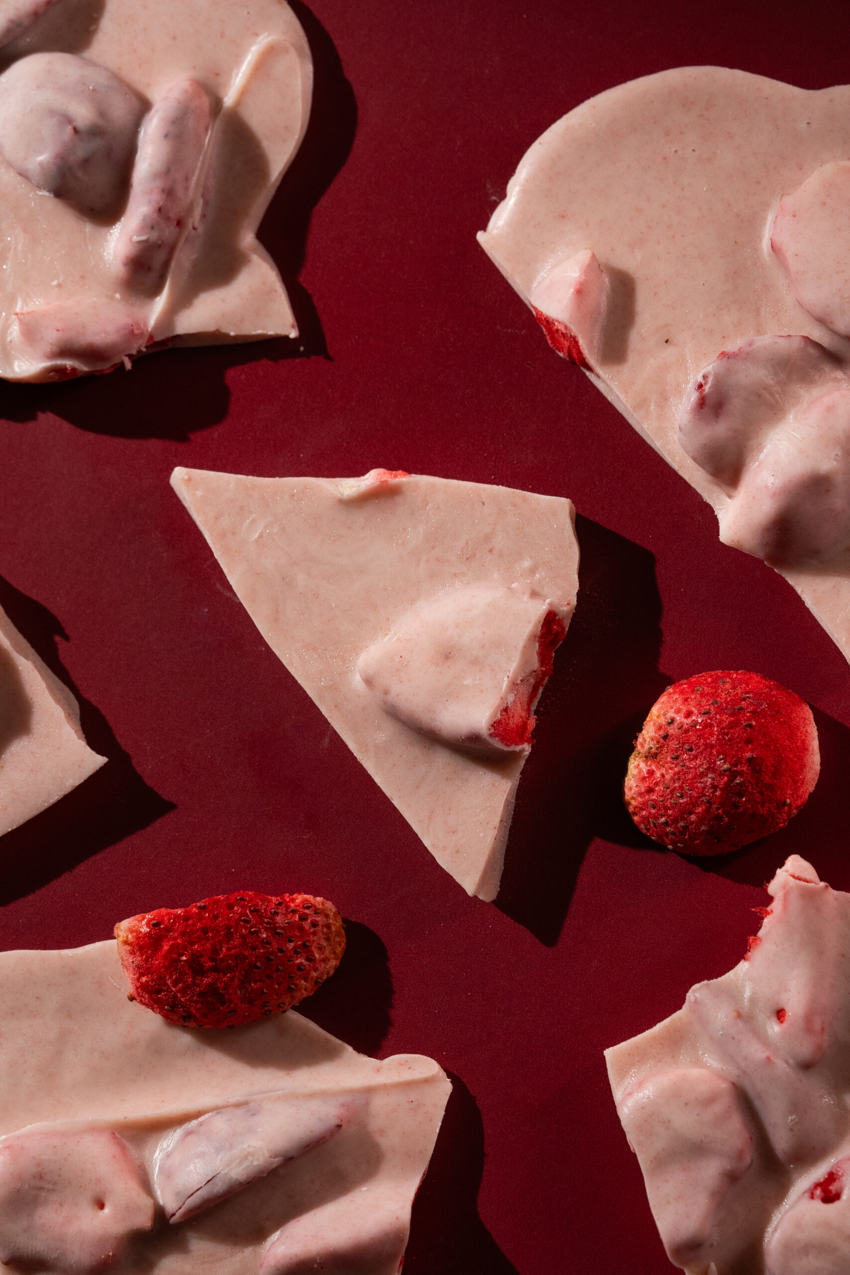 Strawberry White Chocolate Bark